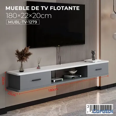 decoración y accesorios - Mueble flotante para TV

 2