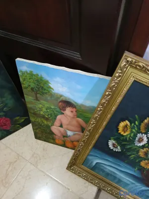 decoración y accesorios - Cuadros, Pinturas en Óleo todo Originals en perfectas condiciones 17