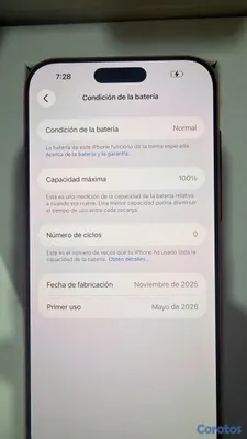celulares y tabletas - iPhone 17 pro max 256 factory  4