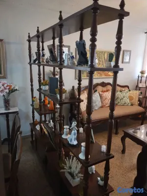 muebles y colchones - Estante para cristalería y piezas de porcelana  y ceramicas 3