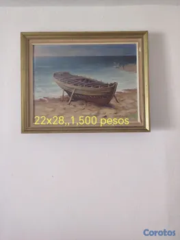 decoración y accesorios - CUANDROSY PINTURAS, EN ÓLEO EN EXCELENTES CONDICIONES 