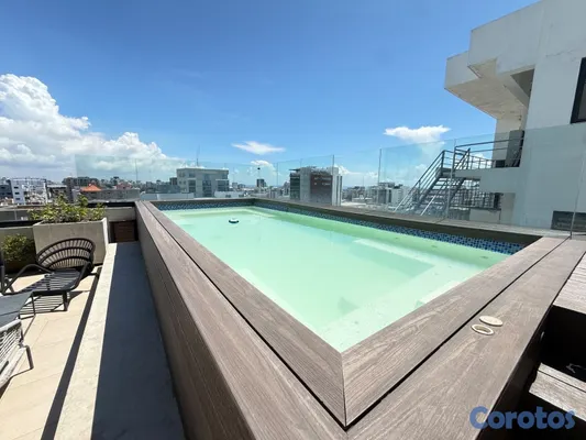 apartamentos - vendo Evaristo Morales dos habitaciones 2.5 baños dos parqueos líneas  balcón  14