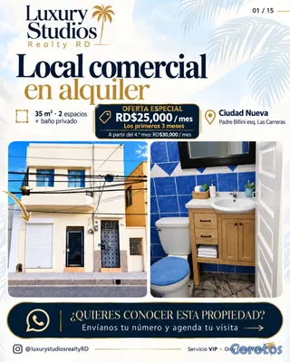 oficinas y locales comerciales - LOCAL COMERCIAL EN ALQUILER – A POCOS PASOS DE LA ZONA COLONIAL Y DEL PALACIO  8