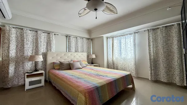 apartamentos - Apartamento amueblado en alquiler en Piantini 9
