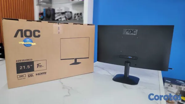 computadoras y laptops - MONITOR AOC 22"  120HZ, FHD 1920X 1080, VESA, LED, 2