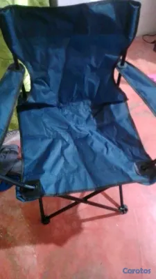 herramientas, jardines y exterior - sillas camping plegables con porta vasos  3