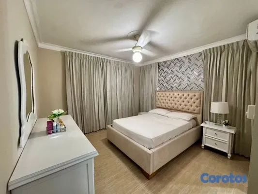 apartamentos - Apartamento Amueblado en Alquiler en Evaristo Mora 3