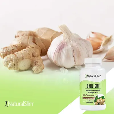 Salud y Equipamiento Médico - Garligin Naturalslim Oganico Raiz De Ajo Y Jengibre 100 Cao 2