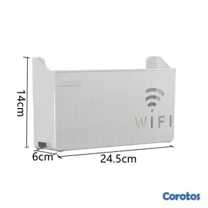 Soporte de pared para router, moden wifi.