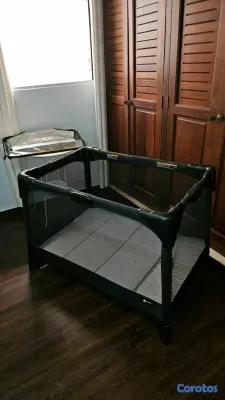 muebles - Corral 4Moms + cambiador y bulto 7
