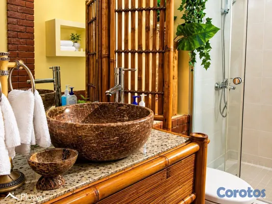casas vacacionales y villas - Villa en Venta Totalmente Amueblada en la Av. Barceló, Punta Cana 10