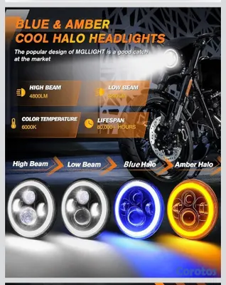 accesorios para vehiculos - Faro LED de Moto 3