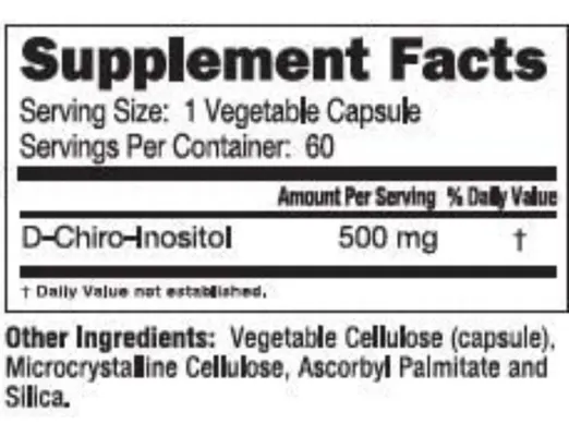 Salud y Equipamiento Médico - Neuro Biologix -inositol 60 caps - Unidad 2