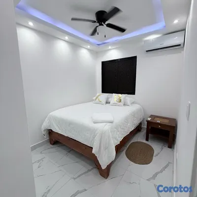 apartamentos - 🌴 Apartamento privado con rooftop y vista al mar — Santo Domingo Este 12