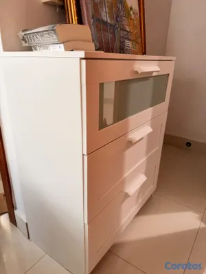 muebles y colchones - Gavetero Ikea blanco 2