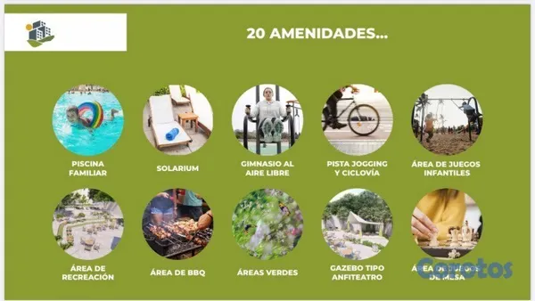 apartamentos - Apartamentos en Aut. Duarte con Piscina Gimnasio Áreas Deportivas y Recreación 8