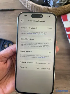 celulares y tabletas - Iphone 15 pro de oportunidad 3