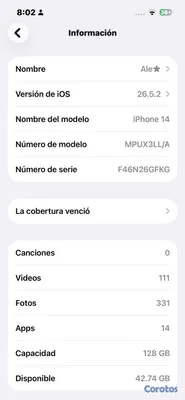 celulares y tabletas - iPhone 14 4