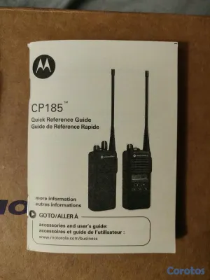 celulares y tabletas - disponible Motorola radio de comunicación original modelo CP185 nuevos  4