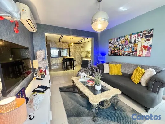 apartamentos - vendo piantini dos habitaciones 1.5 baños balcón parqueo cuarto de servicio  5