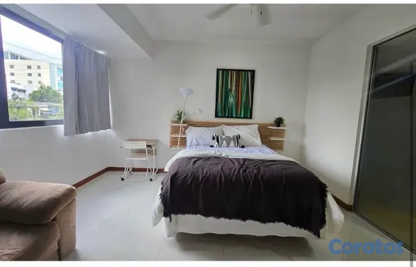 apartamentos - Apartamento amueblado de 2 habitaciones en alquiler en Evaristo Morales 3