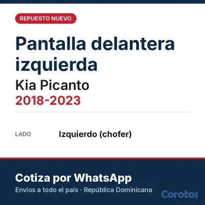 repuestos - Faroles traseros y pantallas nuevas – Toyota, Hyun 8