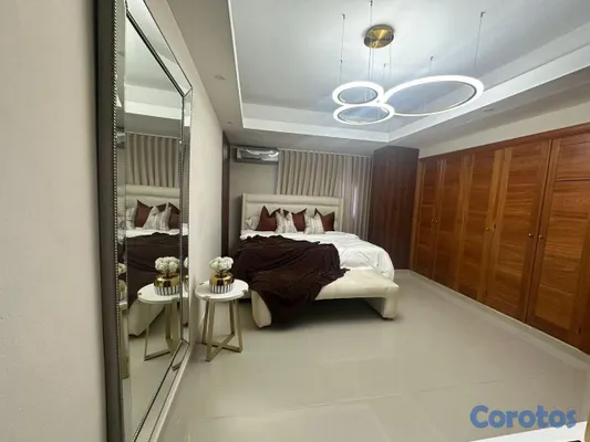 apartamentos - En Alquiler Apartamento amueblado en Evaristo Morales 7