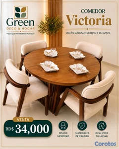 comedor de 4 sillas