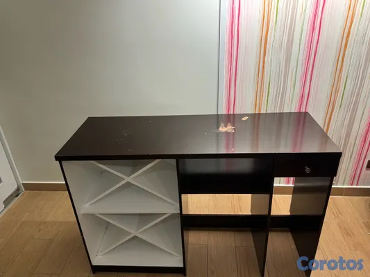 muebles y colchones - Mueble Multifuncional / Barra Bar con Botellero
 4