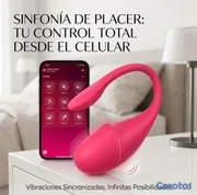 otros electronicos - Masajeador  Inalámbrico -Control por Smartphone Recargable y Resistente al Agua