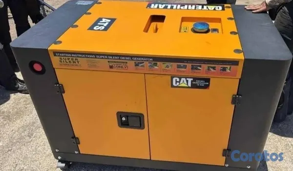 plantas e inversores - Planta eléctrica 18kw semi silenciosa diésel 110 220V cerrada con transfer  2