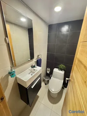 apartamentos - vendo ensanche naco segundo nivel con terraza una habitación 1.5 baño parqueo  9