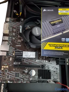 Combo AMD Ryzen 3 3200G / 16GB / 512GB NVMe / MSI A520m-Pro