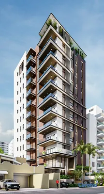 apartamentos - Apartamentos en construccion y  en venta (75mts2) en la Evaristo Morales 2