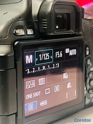 camaras y audio - Cámara Canon T3i excelente estado Video Full HD 7