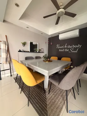 muebles y colchones - Comedor cuadrado de 8 5