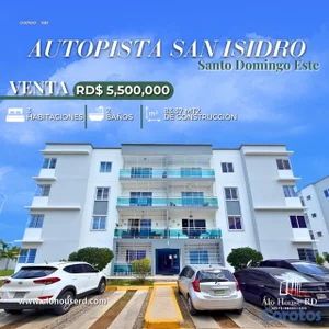 Apatamento en venta en el residencial las cayenas autopista san Isidro 