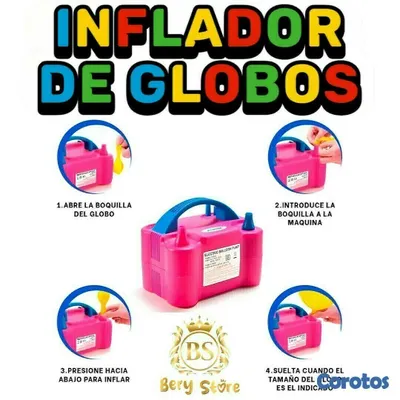 accesorios - 🛑 INFLADOR ELÉCTRICO DE GLOBOS - VEJIGAS. - TOTALMENTE NUEVA. BOMBITA ELÉCTRICA 7