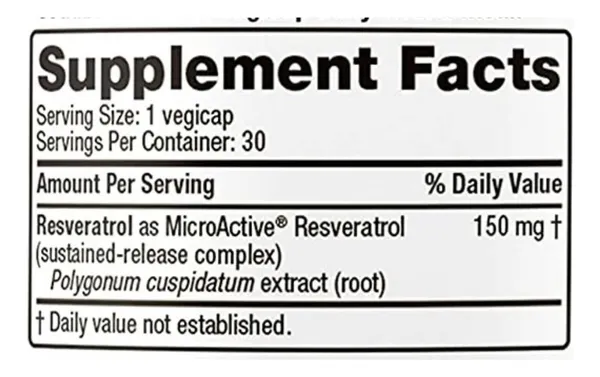 Salud y Equipamiento Médico - Resveratrol - Quality Of Life - Un - Unidad A $7063 2
