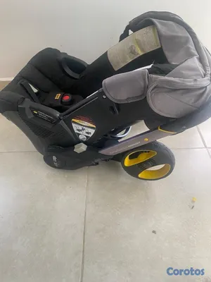 coches y sillas - Coche y Asiento de Carro para Bebé Doona Original Gris y Negro 2