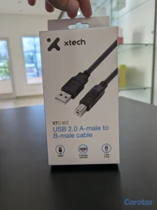 Cable USB Xtech XTC-307 USB-A a USB-B de 1.8 Metros