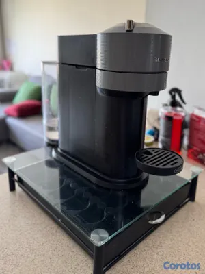 electrodomesticos - Cafetera Nespresso con stand capsulas 3