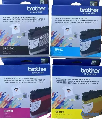 impresoras y scanners - CARTUCHO DE TINTA BROTHER DE SUBLIMACIÓN SP01  EN TODOS LOS COLORES  2