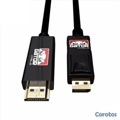 accesorios para electronica - CABLE DISPLAY PORT A HDMI 10 PIES 2