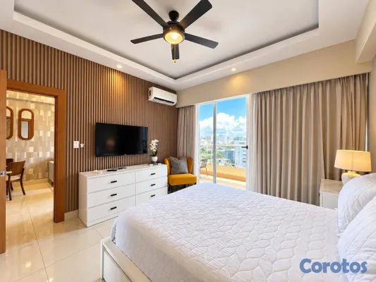 apartamentos - Alquiler | Moderno apartamento amueblado en Bella  3