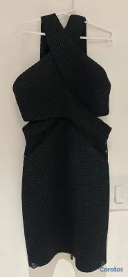 ropa para mujer - Vestido negro corto 4