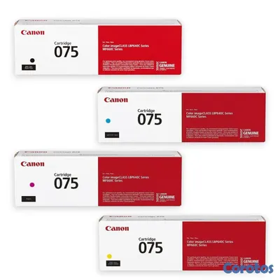 computadoras y laptops - TONER CANON 100% ORIGINALES 075 EN TODOS LOS COLORES  3