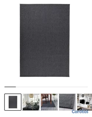 decoración y accesorios - alfombra gris  2