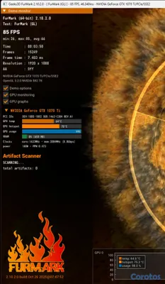 computadoras y laptops - Tarjeta de Video MSI GTX 1070 Ti DUKE 8GB (3 Fans) 6