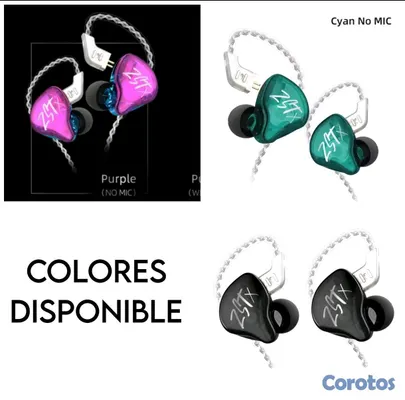 accesorios para electronica - KZ ZST X auricular profesional / músicos, cantantes, Gamers, DJs / EN OFERTA 4